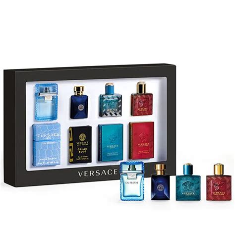 versace men's mini gift set|versace mini aftershave set.